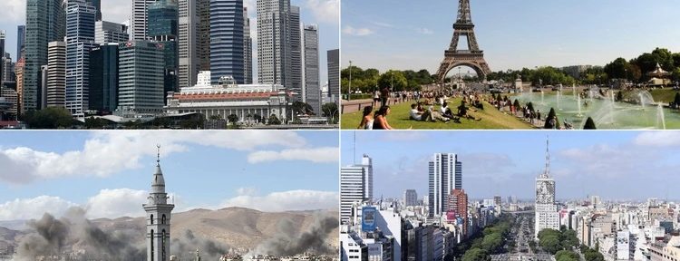 El ranking 2019 de las ciudades más caras y baratas del mundo para vivir