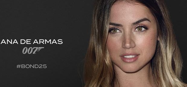 La cubano-española Ana de Armas será la nueva «chica Bond»