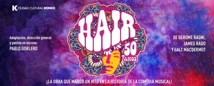 En Ciudad Cultural Konex se presenta ‘Hair’, obra que marcó un hito en la historia de la comedia musical 