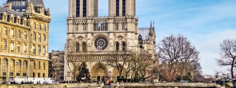 Así era la catedral de Notre Dame de París