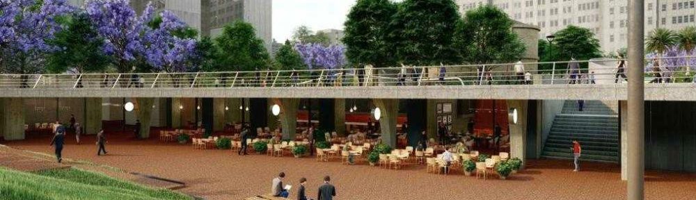 Plaza Houssay reabre en junio: tendrá cines y locales gastronómicos