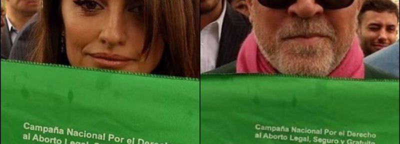 Los pañuelos verdes tomaron la alfombra roja de Cannes antes de la proyección de «Que sea ley»