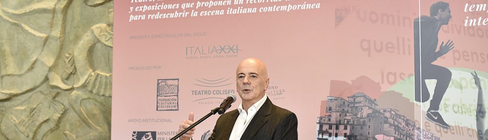 Presentaron la temporada internacional Italia in Scena en el Teatro San Martín