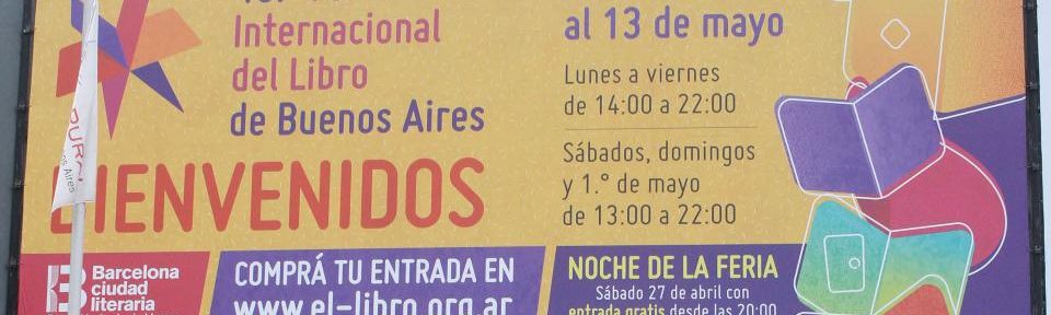 Todo lo que tenés que saber sobre la Feria del Libro