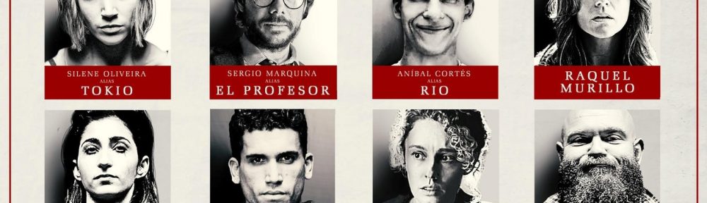 Las nuevas imágenes de la tercera temporada de “La casa de papel” en estética policial