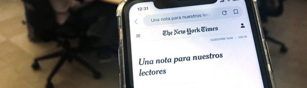 ‘The New York Times’ cierra su edición en español por no ser rentable