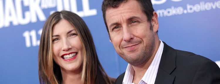 La inesperada historia de amor de Adam Sandler, uno de los actores más taquilleros de Hollywood