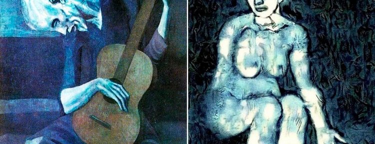 Un sistema de inteligencia artificial recuperó una pintura escondida detrás de un cuadro de Picasso