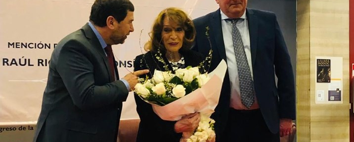 La Biblioteca del Congreso de la Nación distinguió a Magdalena Ruiz Guiñazú con la Mención de Honor “Senador Raúl Alfonsín”