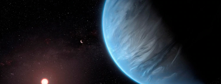 Científicos descubrieron agua en el planeta más habitable fuera del Sistema Solar