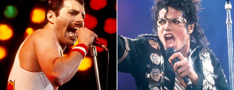 El día que Freddie Mercury descubrió una extraña costumbre de Michael Jackson y no pudo contener su ácida ironía