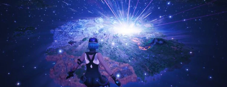 El final de Fortnite: un meteorito y un agujero negro borraron todo vestigio del videojuego