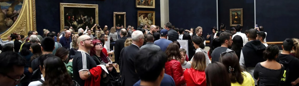 El Louvre, superpoblado: darán cascos virtuales para ver a la Gioconda