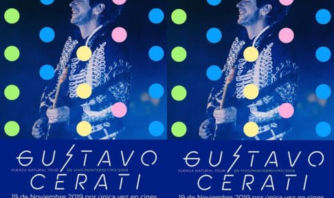 Gustavo Cerati en Monterrey: en disco y en los cines