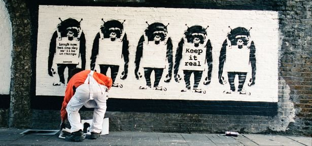 Apareció la primera imagen de Banksy