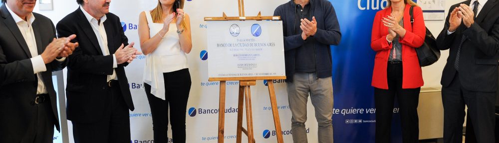 Banco Ciudad inaugura nueva sucursal en Santa Fe y Carlos Pellegrini