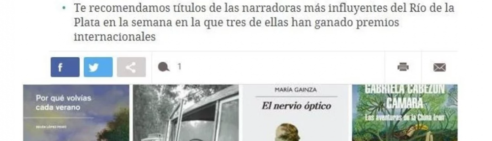 Diez escritoras argentinas que recomienda el diario El País