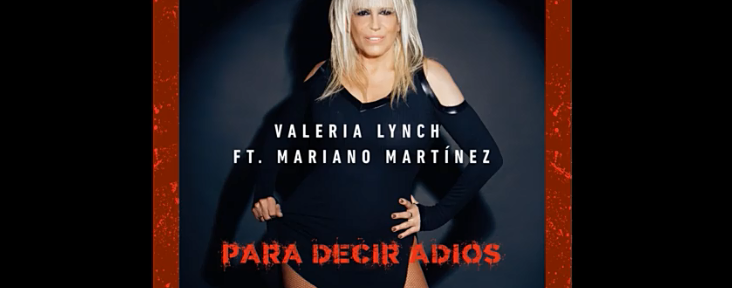 Valeria Lynch presenta «Para decir adios»