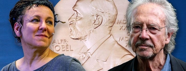 Olga Tokarczuk y Peter Handke pronunciaron sus discursos de aceptación de los Nobel de Literatura