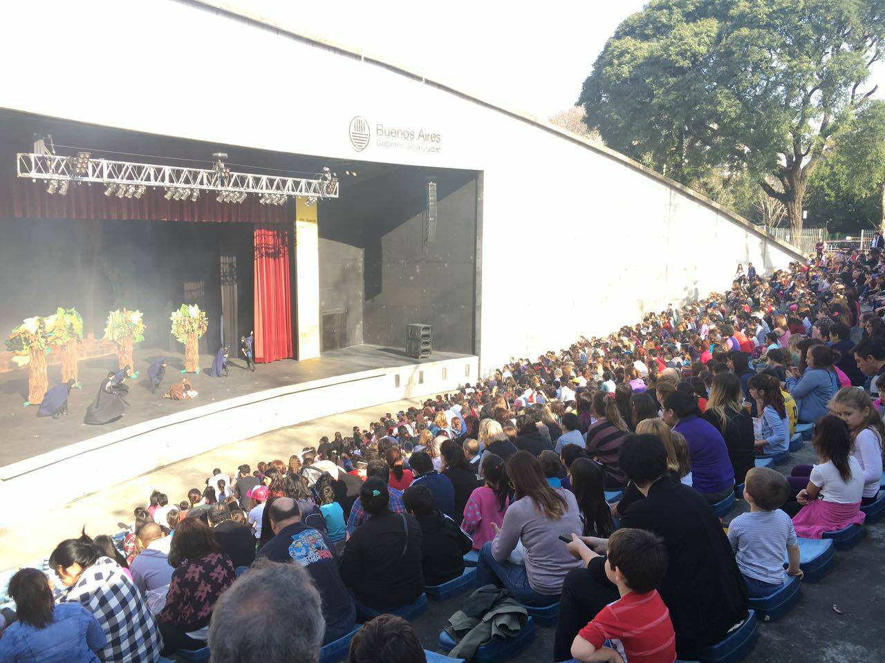 Resultado de imagen para Espectáculos infantiles en Verano en el Anfiteatro del Parque Centenario