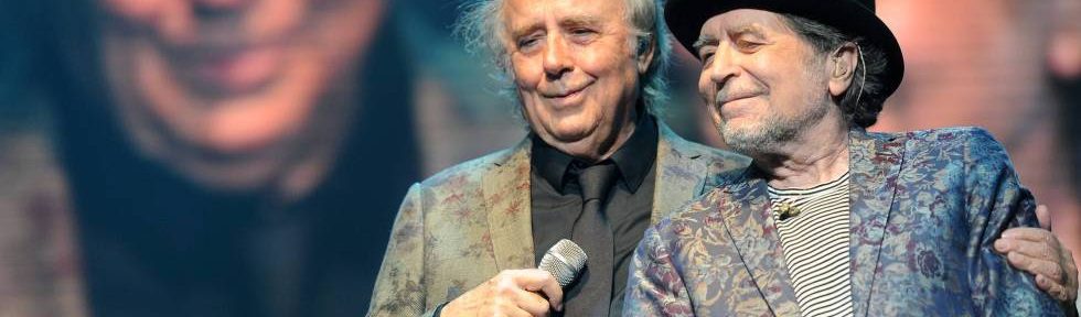 Joan Manuel Serrat y Joaquín Sabina estrenaron «No hay dos sin tres» en España