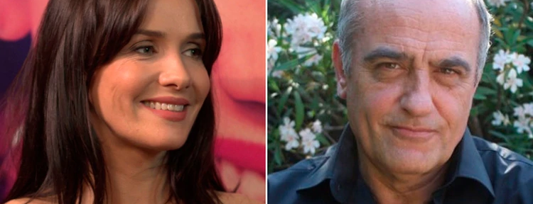 Natalia Oreiro y el protagonista de “Merlí”, Francesc Orella, juntos en la serie “Santa Evita”