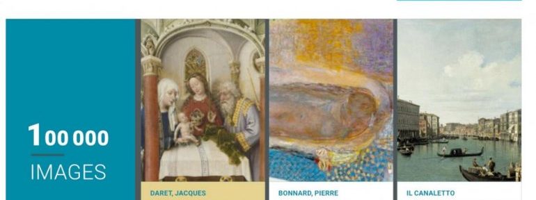 Más de cien mil obras de los museos de París están disponibles on line