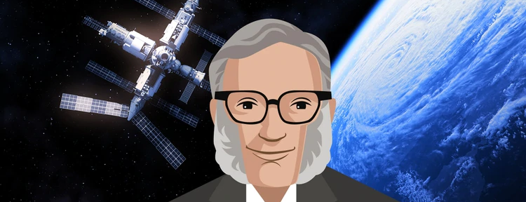 100 años de Isaac Asimov, el hombre con los ojos en el futuro