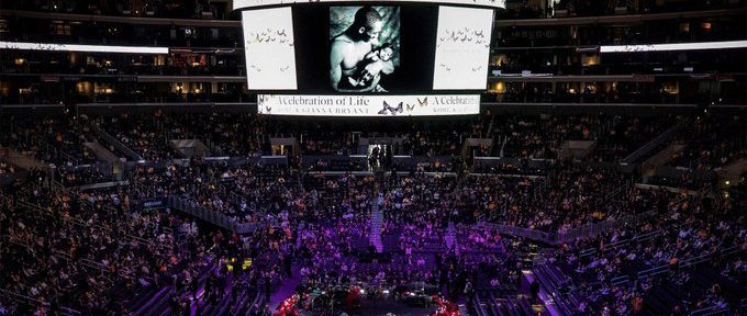 Así fue “la Celebración de La Vida”, el conmovedor homenaje a Kobe Bryant y su hija Gianna en el hogar de Los Ángeles Lakers
