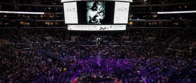 Así fue “la Celebración de La Vida”, el conmovedor homenaje a Kobe Bryant y su hija Gianna en el hogar de Los Ángeles Lakers