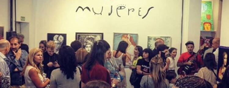 “Fuerza”, la muestra colectiva de 150 mujeres en el taller de Milo Lockett