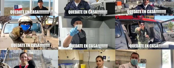 Directo y sin rodeos: el video de la Armada de Chile que explica cómo el coronavirus comienza con una fiebre y termina con una muerte en solitario