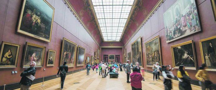 Louvre lidera las visitas virtuales