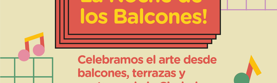 La Noche de los Balcones: el Ministerio de Cultura Porteño organizó proyecciones de artistas