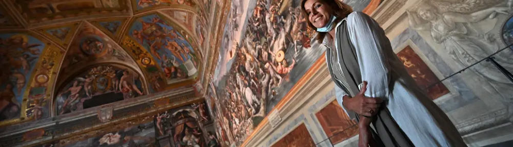 Las últimas obras que pintó Rafael, restauradas, se lucieron en la apertura de los Museos Vaticanos