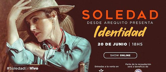 Soledad presenta «Identidad» su show interactivo vía streaming