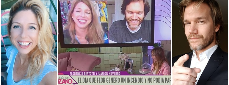 El reencuentro de Florencia Bertotti y Juan Gil Navarro, a 16 años de “Floricienta”