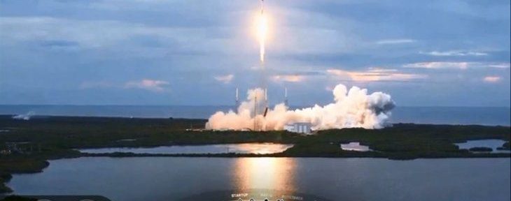 SpaceX lanzó con éxito el satélite argentino Saocom 1B
