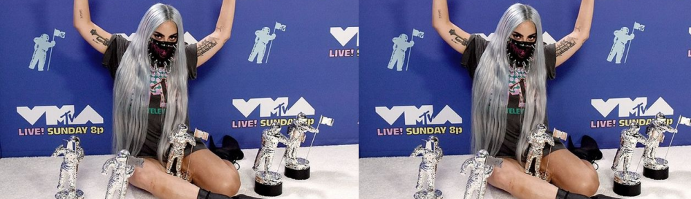 Lady Gaga fue la gran ganadora en los premios MTV con cinco estatuillas