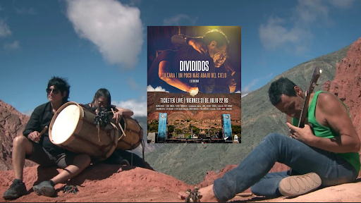 Volvieron a proyectar el documental del histórico show de Divididos en Tilcara