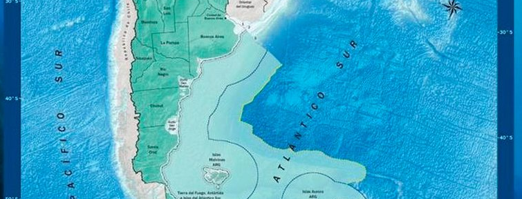 Con Tierra del Fuego en el centro y Santa Fe en el norte, así es el nuevo mapa de la Argentina