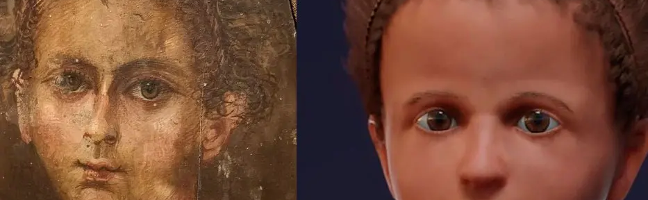 Ciencia: reconstruyen el rostro de un niño egipcio momificado hace 2000 años