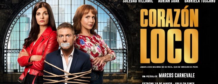 «Corazón loco» con Adrián Suar y otras cuatro novedades argentinas renuevan la cartelera