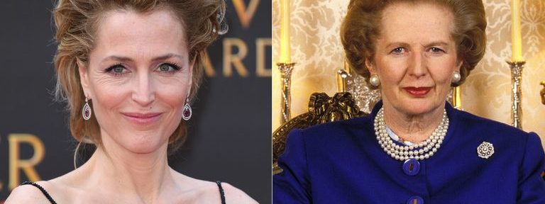 Gillian Anderson, de los Expedientes X, será Margaret Thatcher en Netflix