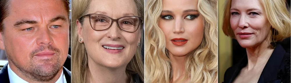El nuevo dream team de Netflix: Leo DiCaprio, Meryl Streep, Jennifer Lawrence, Cate Blanchet y más