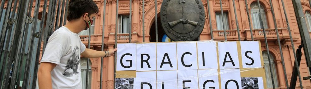 Diego Maradona es velado en la Casa Rosada y esperan un millón de personas