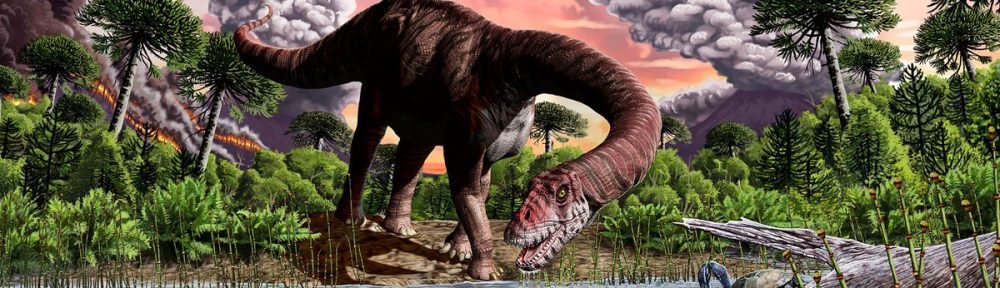 El hallazgo de unos huesos de dinosaurio reveló cómo un gran evento volcánico en el Jurásico transformó la Tierra