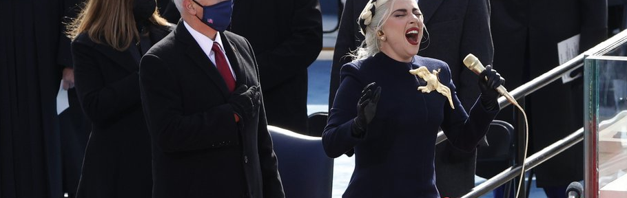 La imponente interpretación del himno de los Estados Unidos por parte de Lady Gaga durante la asunción de Joe Biden