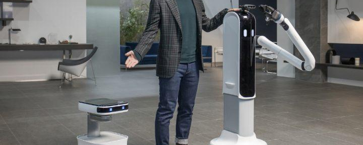 La feria tecnológica CES 2021: los robots que Samsung presentó para el hogar del futuro