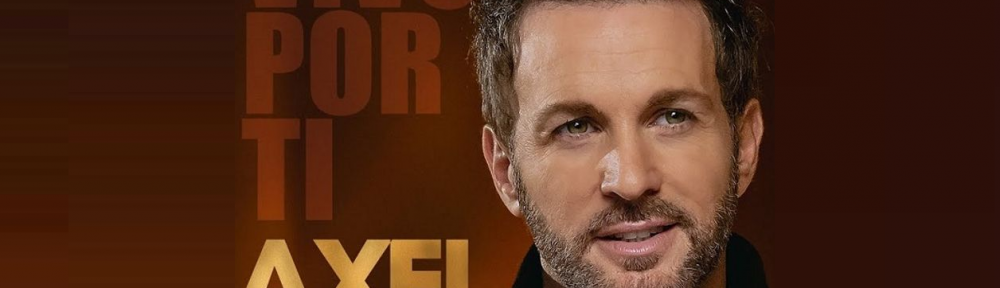 Axel presenta su nuevo single «Vivo por ti»